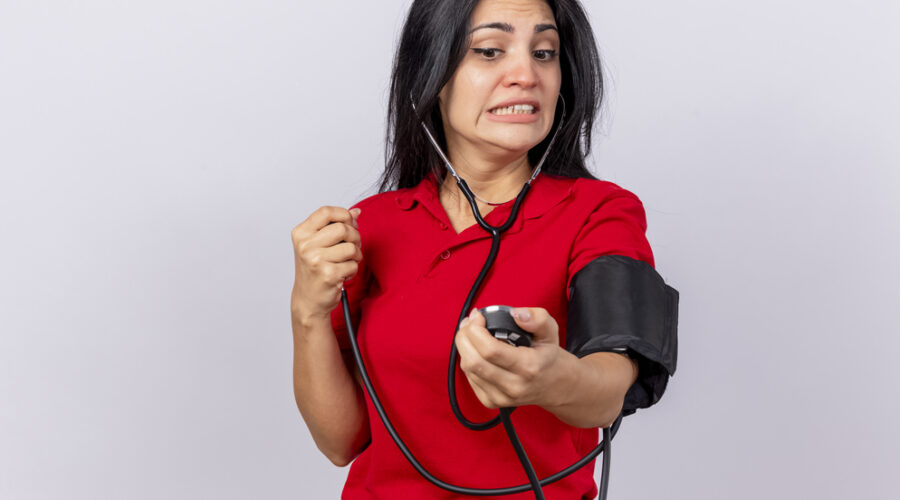 Mujer con Hipertensión