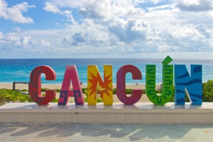 Letras turisticas de cancun