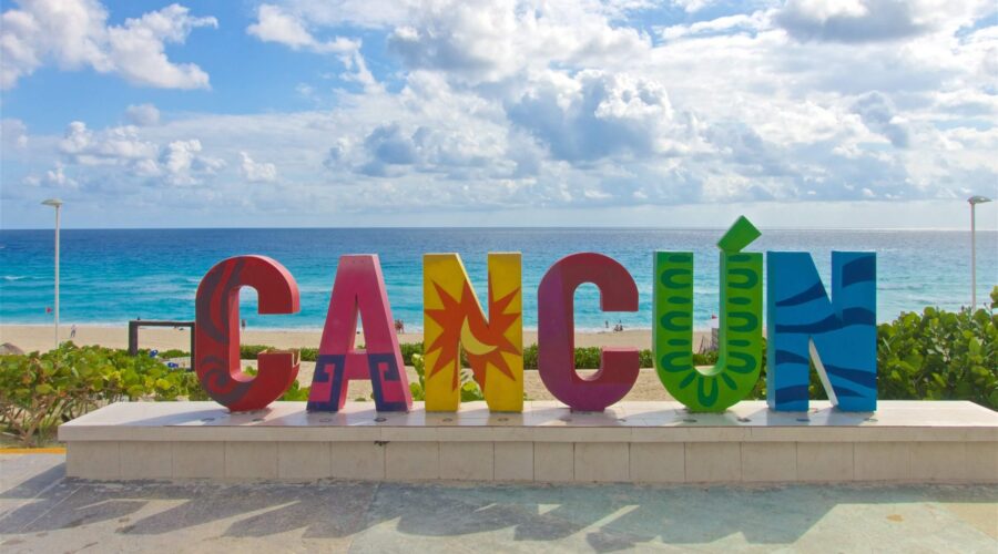 Letras turisticas de cancun